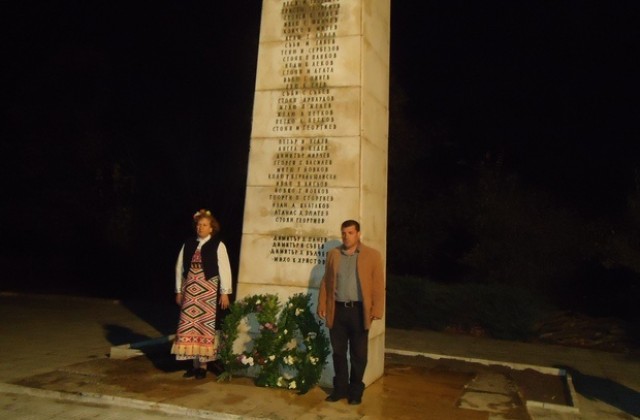 Село Каменец отбеляза 100 години от Балканските войни