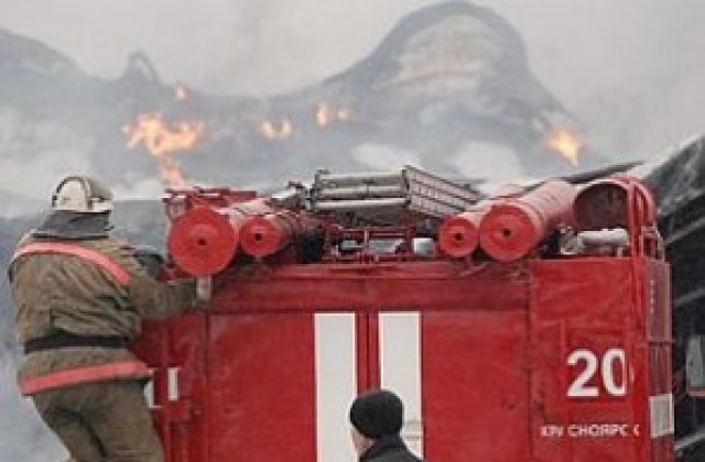 Пожар избухна в Подмосковието след пробив на газопровод