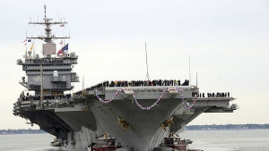 Атомният самолетоносач Ентърпрайз приключи последната си военна мисия