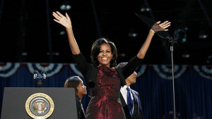 Мишел Обама големият коз на съпруга си президента Обама