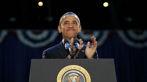 Първият чернокож президент в историята на САЩ Барак Обама затвърди