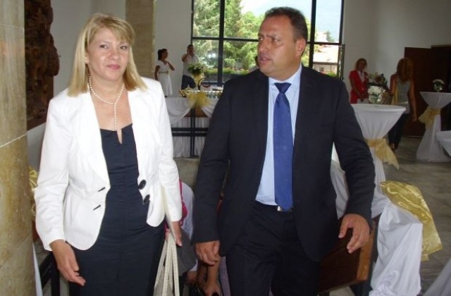 Нона Караджова на визита в Банско