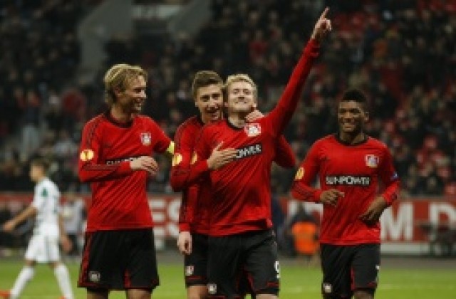 ВИДЕО: Леверкузен и Металист са в следващата фаза на Лига Европа