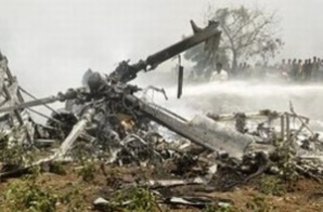 Турски военен хеликоптер катастрофира: 17 загинали
