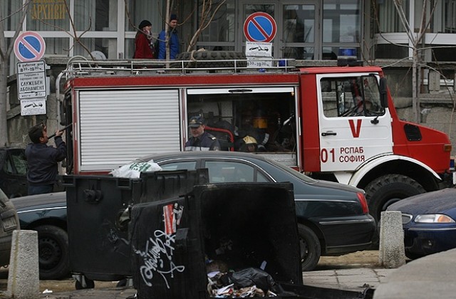 Пожар в стара постройка на пазара в Борово