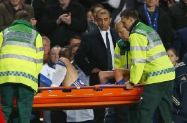 Джон Тери се размина с тежка контузия