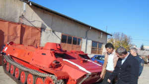 Втори бронетранспортьор ще спасява хора през зимата в Силистренско