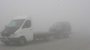 Гъста мъгла в Силистренско