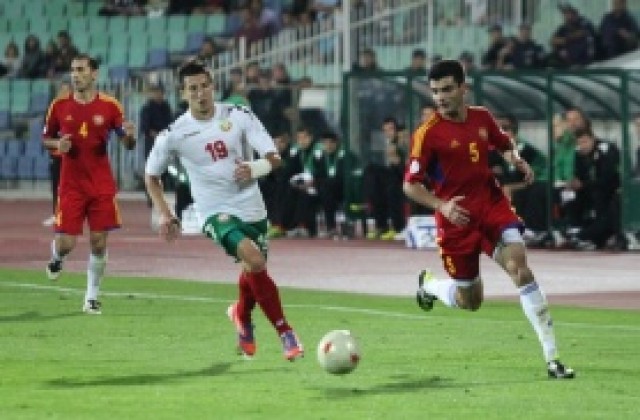 Армения вкара четири на Литва в контрола