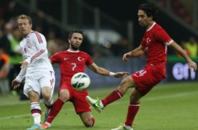 ВИДЕО: Турция и Дания не се биха