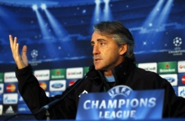 Манчини развя белия флаг: Забравяме ШЛ и гледаме към Лига Европа