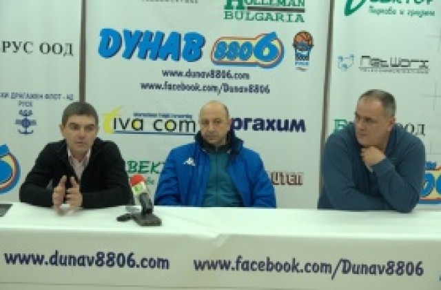 Георги Божков: Дунав играе по-добър баскетбол от Боташспор