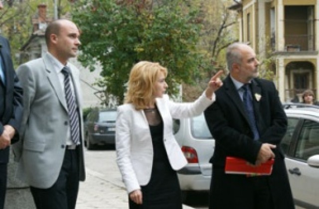 Министърът на труда и социалната политика в Габрово