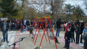 Откриха възстановения парк в Сборище