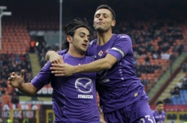 Фиорентина на четвъртфинал за Купата на Италия