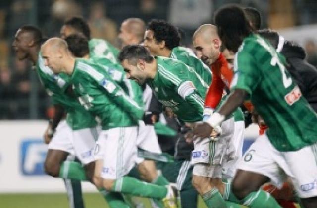 Умореният Сен Етиен даде точка на Аячо