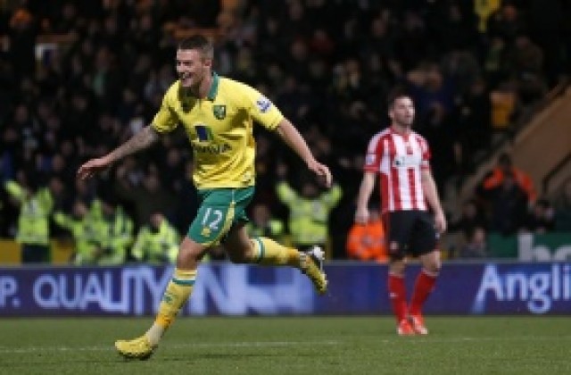 Норич продължи и отличния си ход и срещу Съндърланд