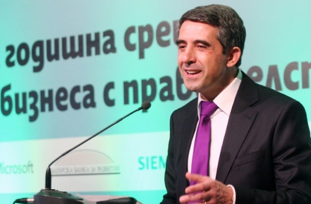 Плевнелиев иска национален пакт с пет правила за усвояване на еврофондовете