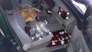 На Дунав мост спряха русенка с домашно уиски и водка