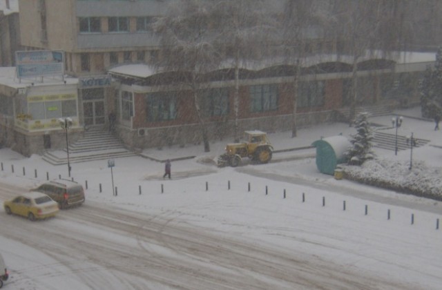 Снегорините в Г. Оряховица са в пълна готовност