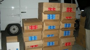 При акция полицаите иззеха 180 000 къса цигари без бандерол