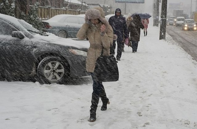 Над 300 селища в Украйна са без ток след обилните снеговалежи