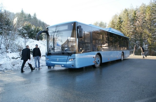 Лвовски заводи представиха свой автобус