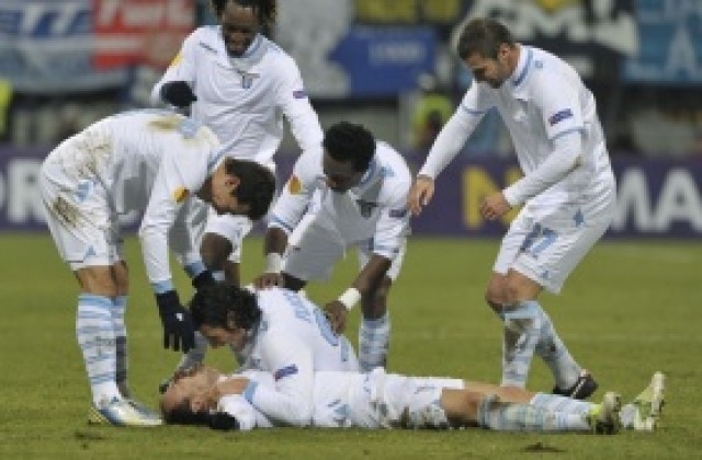 ВИДЕО: Лацио първи в Група J след 4:1, Тотнъм изхвърли Панатинайкос