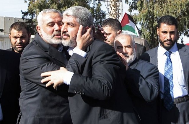 Лидерът на Хамас в изгнание Халед Мешаал пристигна в ивицата Газа