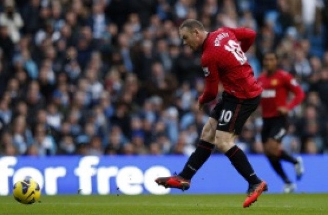 ВИДЕО: Юнайтед удари Сити на „Етихад“ въпреки съдията