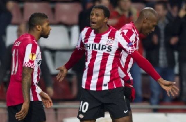 ВИДЕО: ПСВ излезе на върха с гръмка победа в дербито с Твенте, има вече 53 гола в актива си