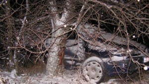 Шофьор на 19 г блъсна колата си в дърво пострада