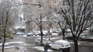 Първи сняг почистващата фирма е в готовност