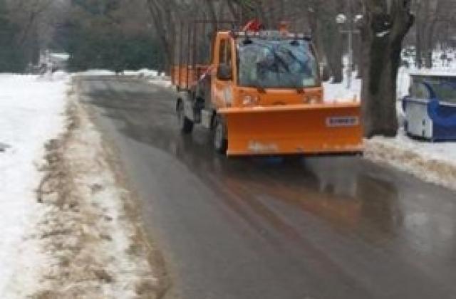Градът задоволително снегопочистен