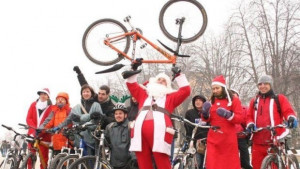 Коледа на колела в Трявна