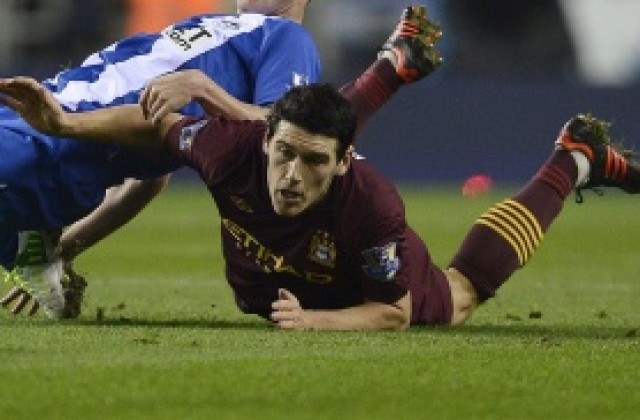 Гарет Бари изгърмя за мача с Нюкасъл