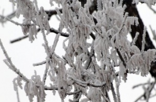 В Силистренско температурите паднаха до минус 14 градуса