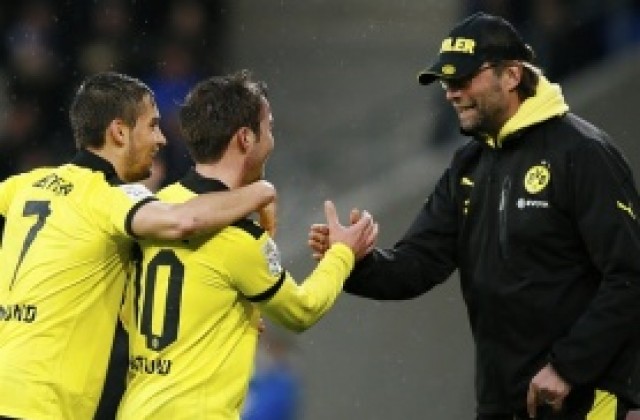 Дъждът не помогна на Хофенхайм, Дортмунд си тръгна с трите точки