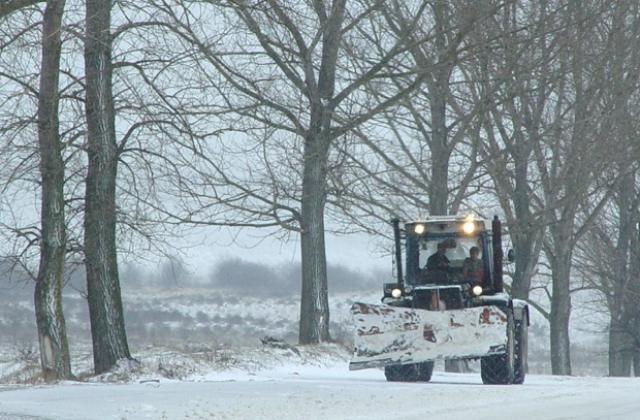 Пътищата в област Ямбол са проходима при зимни условия