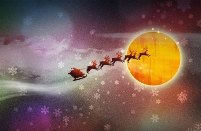 Изтребители ескортират шейната на Дядо Коледа над Канада