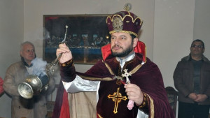 Арменците в Хасково посрещнаха архимандрит Абгар Овакимян