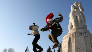 Изпращаме годината със студ и слънце