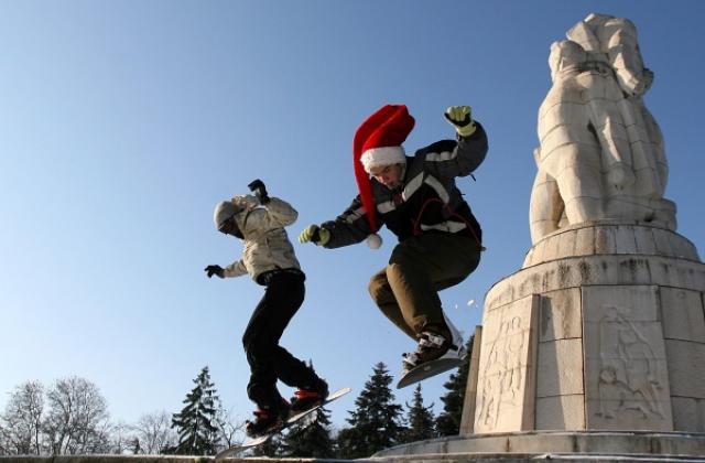 Изпращаме годината със студ и слънце