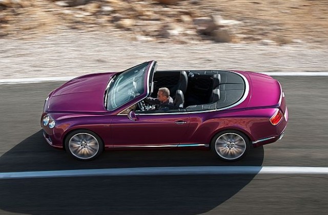 Bentley разкри цифрите за най-бързото кабрио