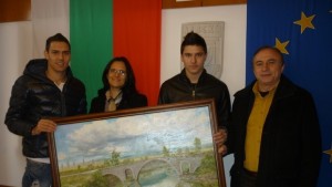 Кметът на Левски поздрави Футболист на България за 2012