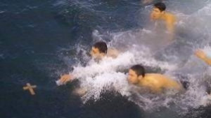 Богоявленски ритуал край Първомайци в Горна Оряховица почитат Ботев