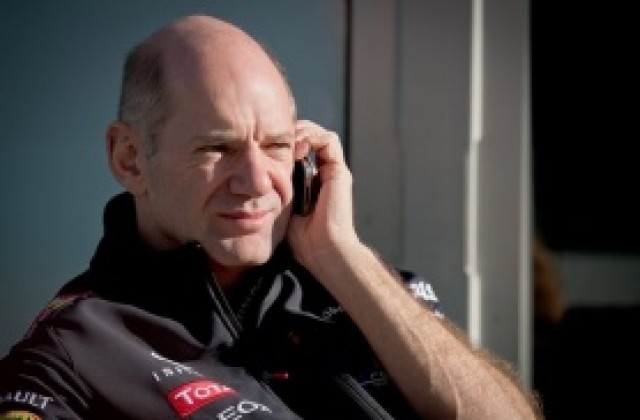 Новият болид на Ред Бул пострада от битката между Фетел и Алонсо