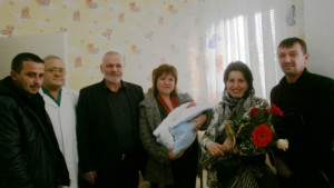 Дариха първото бебе на Силистра за 2013 г