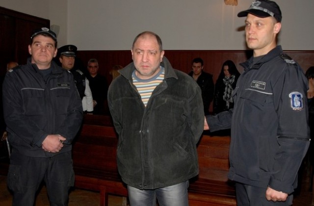 Зад решетките остава и обвиненият в убийство хасковлия Анастас Симеонов