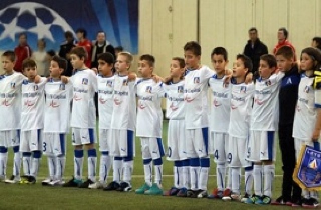 СНИМКИ: Набор 2003 на Левски ще играе за 5-ото място на турнира в Москва